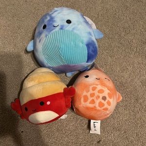 Sealife squishmallow bundle